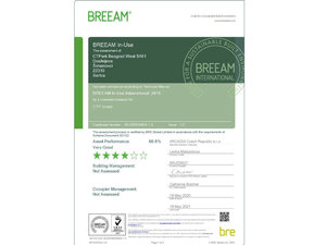 CTP Breeam sertifikati