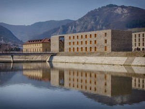 Upravna zgrada HE "Višegrad" u Andrićgradu