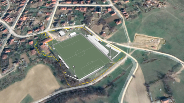 Fudbalski stadion Lepenski vir Donji Milanovac