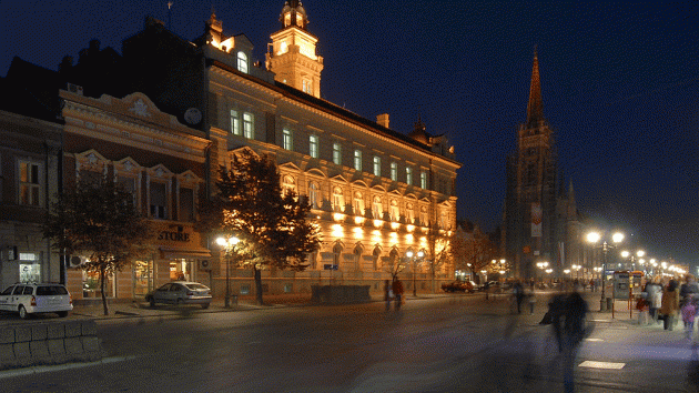 Novi Sad noću, kad gužva prestane